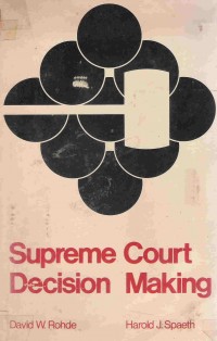 Supreme court decision making