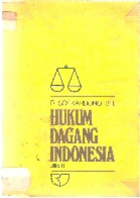 Hukum dagang Indonesia jilid II (bagian pertama): hukum pengangkutan di darat