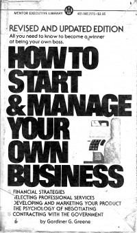 How to start and manage your own business