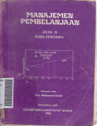 Manajemen pembelanjaan jilid II ed.I