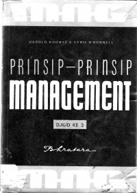 Prinsip-prinsp management: suatu analisa mengenai prinsip management jilid III