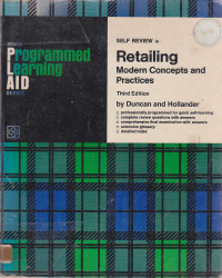Retailing: modern cocepts and practice Ed.III