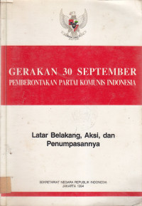 Gerakan 30 september pemberontakanpartai komunis Indonesia: latar belakang partai komunis Indonesia