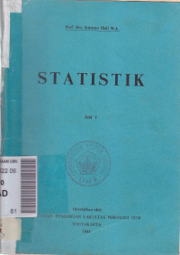 Statistik jilid I