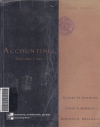 Accounting: text and cases