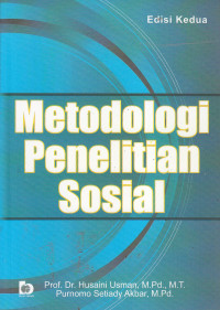 Metodologi penelitian sosial Ed.II