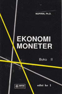 Ekonomi moneter buku 2 Ed.I