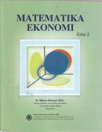 Matematika ekonomi Ed.II