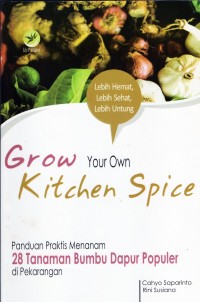 Grow your own kitchen spice