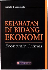Kejahatan di bidang ekonomi 