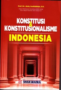 Konstitusi & konstitusionalisme indonesia