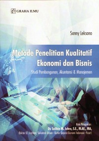 Metode penelitian kualitatif ekonomi dan bisnis