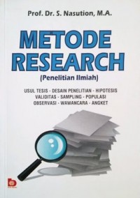 Metode research (penelitian ilmiah)
