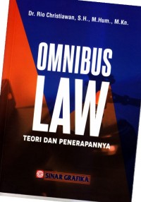 Omnibus law teori dan penerapannya