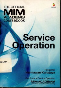 The Official MIM Academy Courseook Service Operation
