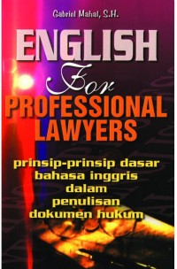 English for profesional lawyers