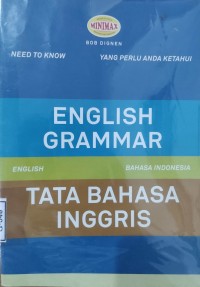 English Grammar : tata bahasa inggris