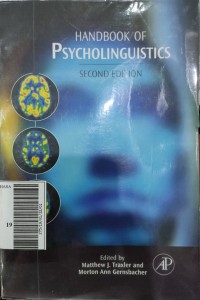 Handbook of psycholinguistics