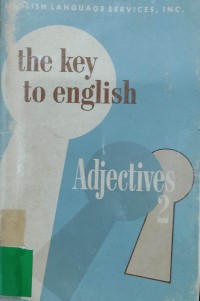 The key to english adjectives 2