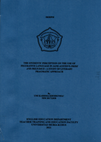 The students' perception on the use of figurative language in Jane Austen's Pride and Prejudice: a study of literary pragmatic approach