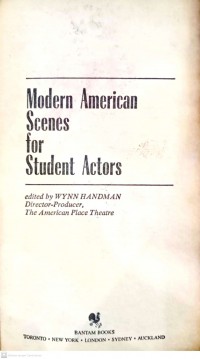 Modern American Scenes for Student Actors